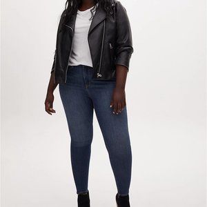 SKY HIGH SKINNY JEAN - PREMIUM STRETCH DARK WASH